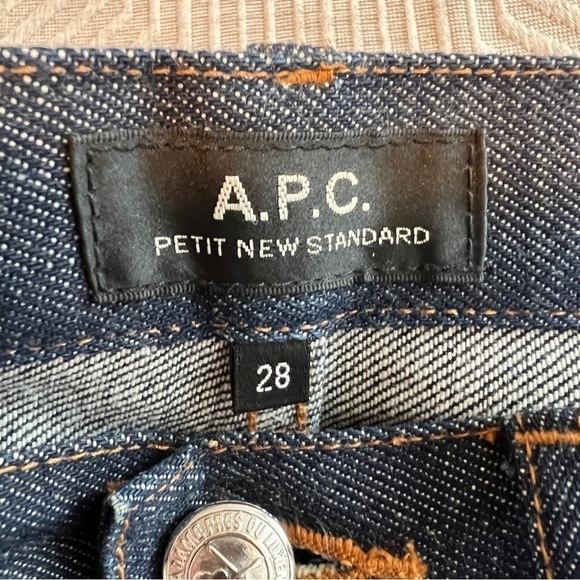 APC Petit Standard Dark Wash Selvedge Jeans - Picture 5 of 7